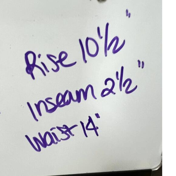 Abercrombie & Fitch High-Rise Distressed Denim Shorts Size 0 - Picture 7 of 7